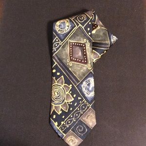 Vintage 100% silk designer men’s tie